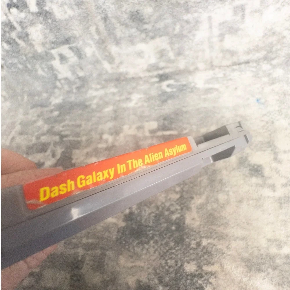 Dash Galaxy in the Alien Asylum NES Nintendo Game Data East Sci-Fi Platformer